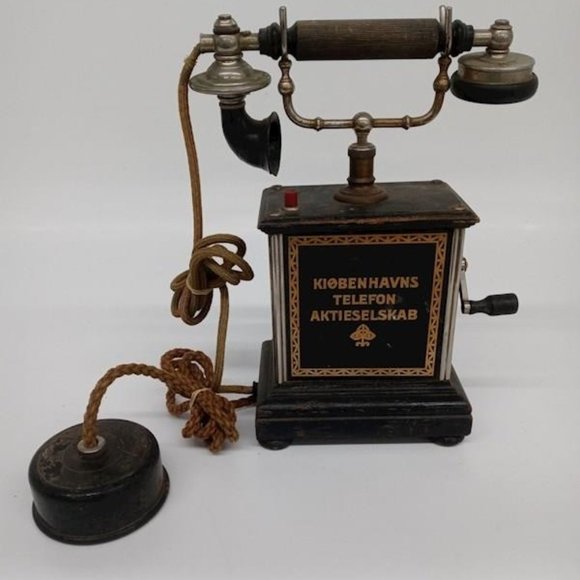 Antique collectible telephone receiver